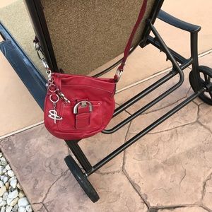 BruceMakowsky Red Leather Purse Like New